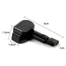 2pcs Spoiler Car Windshield For Left Hand Easy Install Styling Black Wiper Stand