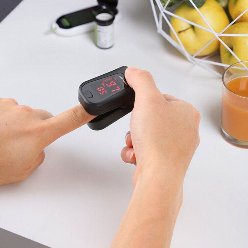 Fingertip Pulse Oximeter Digital Fingertip SPO2 Blood Oxygen Saturation Meter US