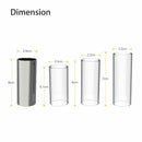 4pcs Transparent Glass Guitar Slide Set Acoustic Guitar Accessory with Box