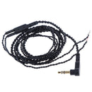 3.5mm Earphone Audio Cable Connector Repair Replacement Headphone Braid Line