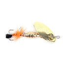 5.5g Fishing Lure Spoon Bait ideal for Bass Trout Perch pike rotating Fishing ES