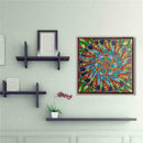 5D DIY Special-shaped Diamond Painting Cross Stitch Wall Art (D1041 Flower)