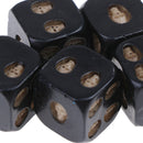 New Black Color 5 Pcs Set Creative Game Cube Dice, Role Playing Di gtJ Gw
