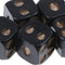 New Black Color 5 Pcs Set Creative Game Cube Dice, Role Playing Di gtJ Gw