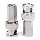 2Pcs BNC RG59 Coaxial Hexagon Connector Adaptor For CCTV Camera UseSEAU