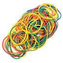 New 100pcs Colorful  Machine Gun Rubber Bands Elastic Cords Tools Kit