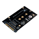 Add on Cards M.2 SSD to U2 Adapter NVME M.2 SSD U2 Card Key M with Black He