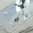 Invisible/Door Lock, Sliding Door Hook Lock, Alloy Lock Body, Frame Glass D