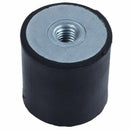 M8 30 x 30mm Double Sides Anti Rubber Vibration Buffer Insulator Coil M3G3