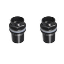 2x Plastic Aquarium Fish Tank Pond 2 Way Connector Water Hose Pipe Adapter