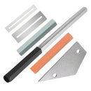6pcs Guitar Repairing Tool Kit Practical Bass 3 Edges Dressing File Maintenance