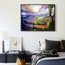 5D DIY Full Drill Diamond Painting Fantasy View Cross Stitch Embroidery Kit