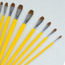 Watercolor Gouache Paint Brushes Pointed Point Nylon Art Set Brush Painting V0V4