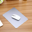 220x180mm Aluminum Mouse Pad Rubber Base Micro Sand Accurate Control Sliver