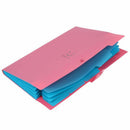 Plastic Expanding File Folders Accordion Document Organizer 5-Pocket A4 Let