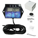 Self Powered Engine Digital Maintenance Tachometer Hour Meter For Lawn Mowe