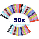 50x Multicolor Plastic Touch Screen Pen Stylus for Nintendo 3DS NDSL NDS NDSI XL