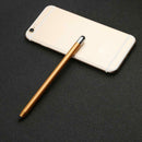 WK128 Round Dual Tips Capacitive Stylus Pen Touch Screen Pen (Light Blue)