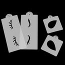 Eyes Ears Cake Side Stencil Set theme Party Wedding Template Cake Decor OZ