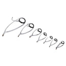 7pcs Fishing Rod Guides Tip Top Repair Kit Double Leg Boat Fishing Rod Guide