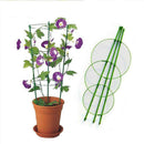 3 Rings Climbing Plant Support Conical Cage Garden Trellis Flowers-Tomato-Stand-