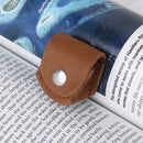Soft Leather Chalk  Chalk Case With Lip And Snap Fastner