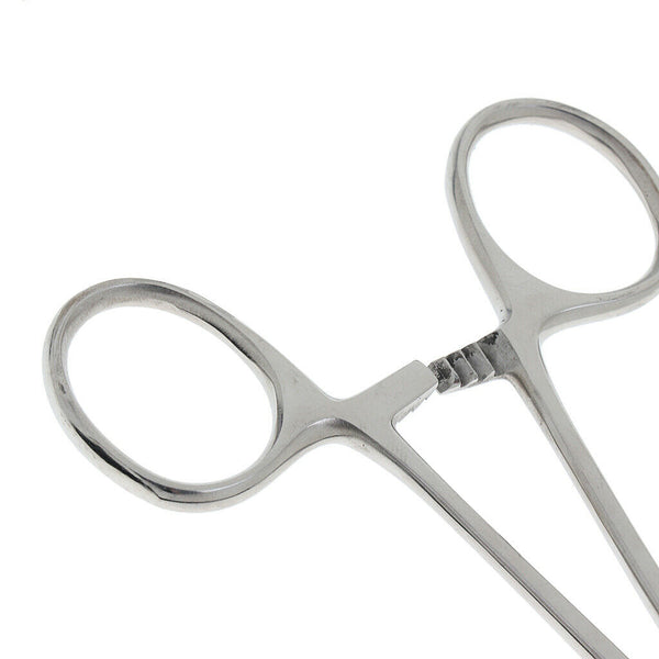 14cm Dog Cat Pet High Quality Stainless Steel Hemostat Forceps Scissors Ear Hair