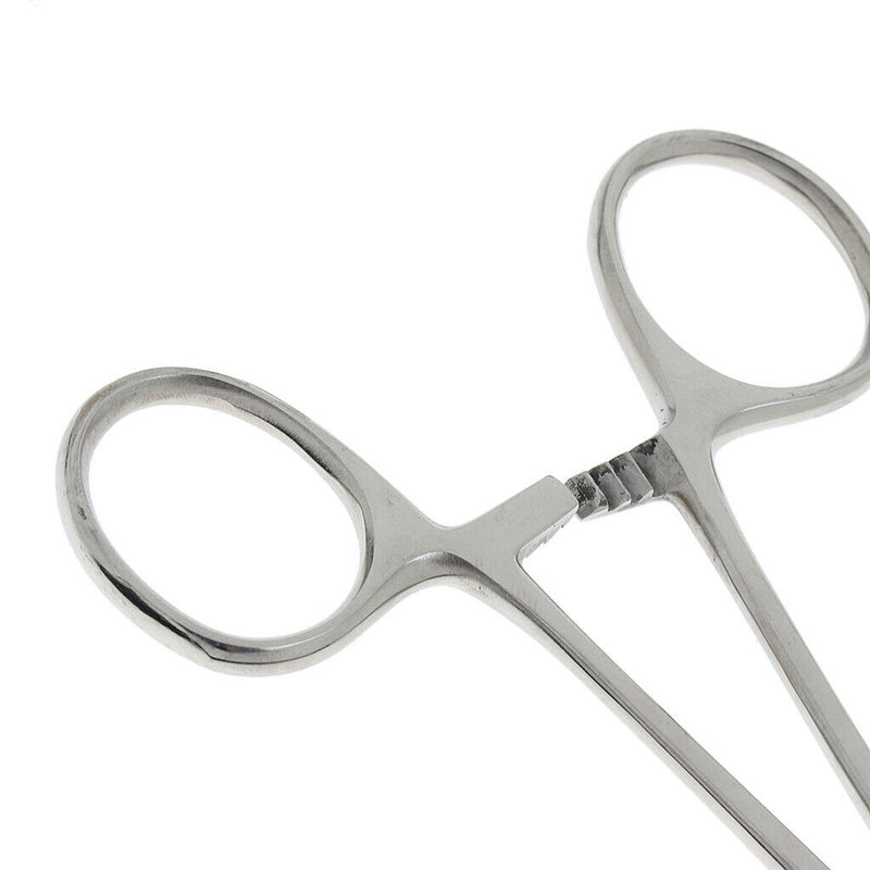 14cm Dog Cat Pet High Quality Stainless Steel Hemostat Forceps Scissors Ear Hair