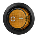 20pcs 12V LED Dot Light Car Auto Boat Round Rocker ON/OFF Toggle SPST  LCY