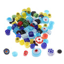 3x 1Oz Dichroic Scraps Film Fusing Glass Confetti COE 90 FOR DIY Microwave Kiln