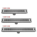 Stainless Steel Floor Drain bathroom Shower Floor Long Square Shower Large