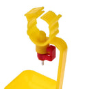 10pcs Poultry Hanging Cup Drinking Fountains Birds Water Bowl Nipple Red A