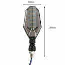 4x 30-LED Motorcycle Amber Turn Signal Indicator Lights Blue DRL Red Brake Lamp
