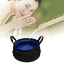 8.5L Outdoor Portable This Washbasin Wash Camping Folding Pot Camping Cookw C9Q2
