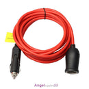 12V Car Cigarette Lighter Plug Extension Cable Lead Charger Power Socket Adapter