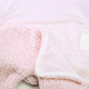 Newborn Baby Blanket Infant Toddlers Swaddle Fleece Baby Sleeping Wrap Bag