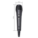 Premium Vocal Dynamic Handheld Microphone with 10ft Cable, 3.5mm Plug and on/Off