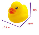 Multicolor 12 Swimming Rubber Squeeze Squeak Ducks Baby Kids Children Bath Toys