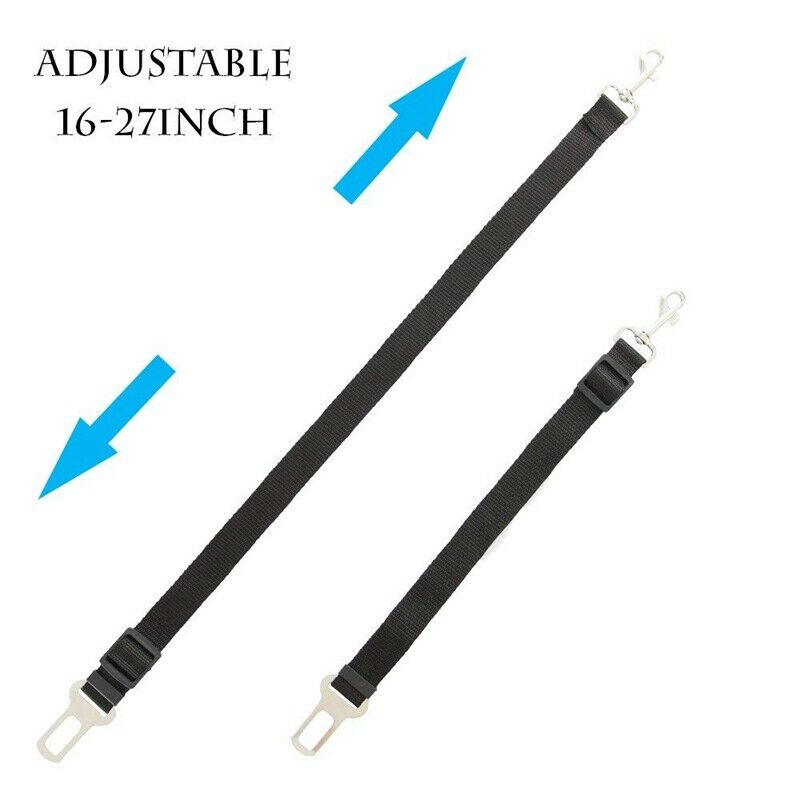 4 Packs Adjustable Pet Car Seat Belt Strap Dog Vehicle Seatbelt Harness Saf L2O4