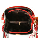 New Retro Bucket Women'S Bag Korean Fashion Wild Handbag Wide Shoulder Stra