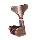 Pack of 5 Bass Tuning Pegs Keys Machine Head Tuners for Bass Purple Bronze 1R4L,