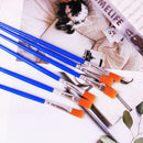 Paint Brushes Set 50 Pcs Kids Nylon Flat Hair Small Oil Watercolor Artist P