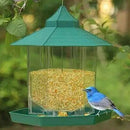 2020 Bird Feeder Hanging for Garden Yard Decoration Hexagon Shaped With Roof