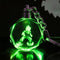 Dragon Ball Z Saiyajin Son Goku Trunks Crystal Key Ring Chain LED Light Pendant