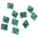 20pcs Acrylic 8-Sided D8 Dices Dies for D&D  RPG Table Game Favours