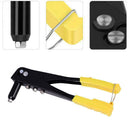 Riveter Gun Set Blind Rivet Hand Tools Kit Gutter Repair Heavy Duty Y0B3