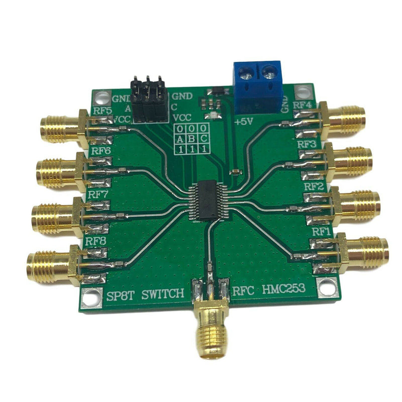 HMC252 DC-3GHz Single-Pole RF Switch Board Six-Throw Switch Test Equipment