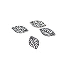 350pcs DIY Bail Charms Pendants Accessory Jewelry Making Findings Leaf Shape