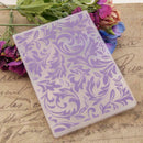 Flower Printed DIY Scrapbooking Plastic Embossing Template Folder Stencil A