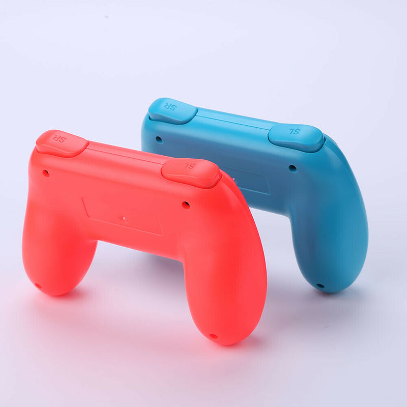 1 Set Left + Right ABS Hand Grip Stand Support Holder for Nintendo Joy-Con